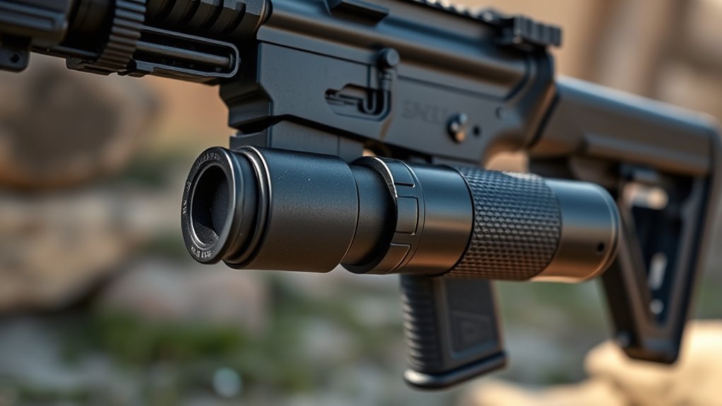 ar 15 less lethal launcher attachment