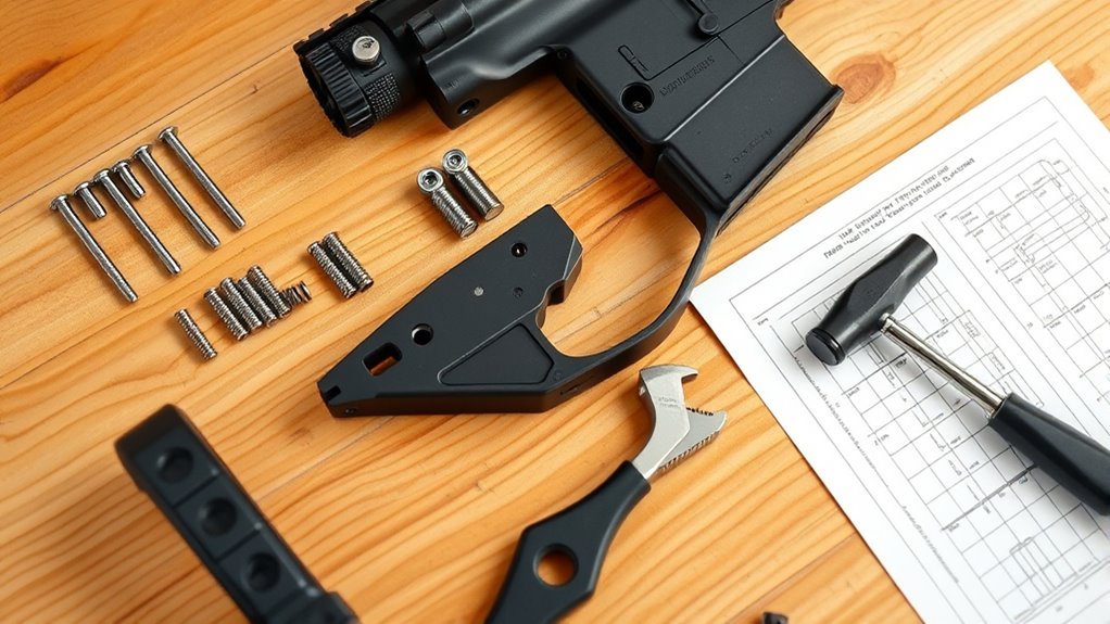 ar 15 lower assembly preparation