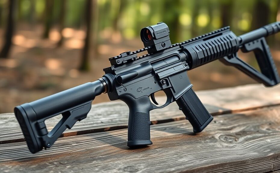 ar 15 rifle appearance details