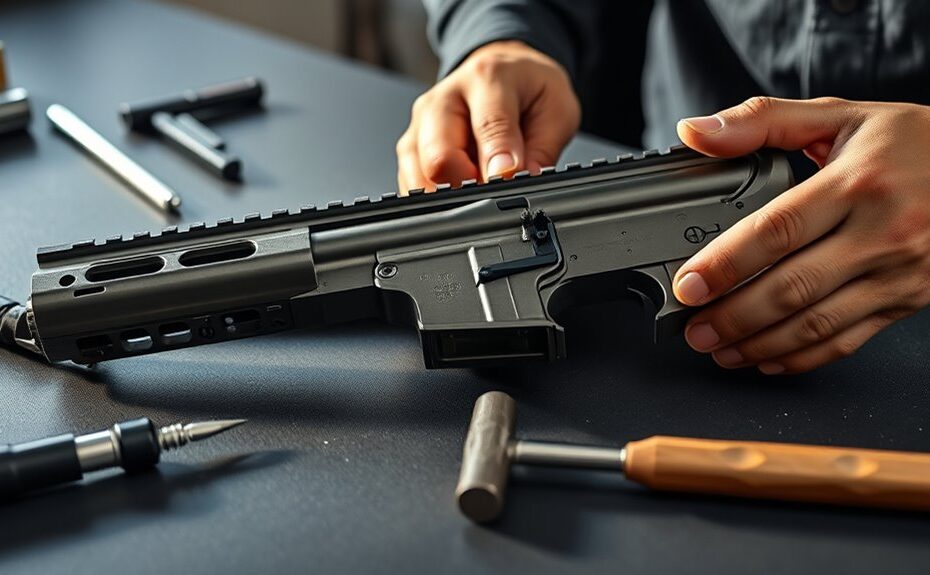 assemble ar 15 lower receiver