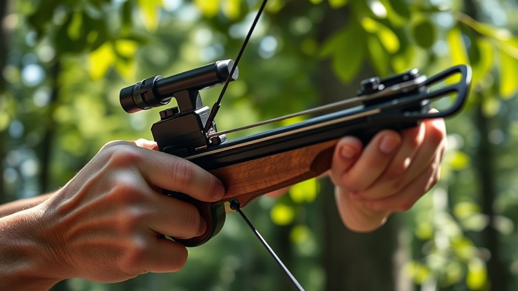 cocking methods for crossbows