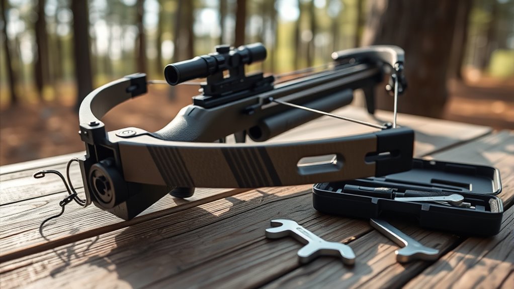 crossbow safety and maintenance