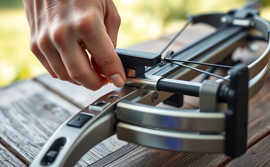 decocking a crossbow safely