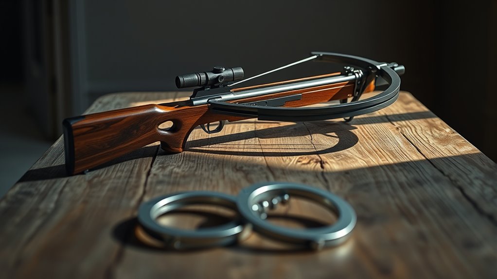 felons can own crossbows