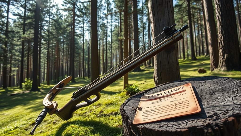 felons crossbow hunting regulations