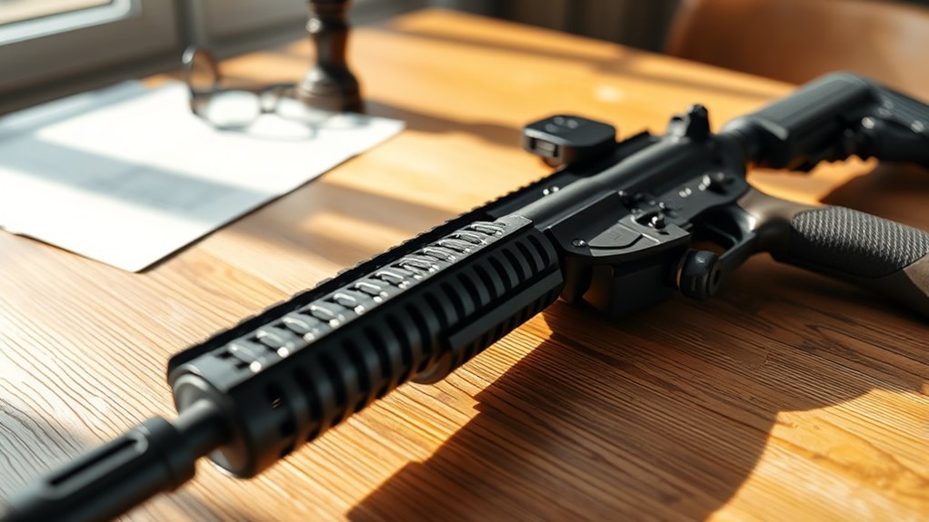 lightweight semi automatic rifle