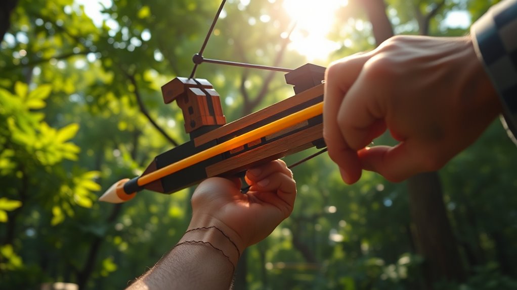 load and fire crossbow