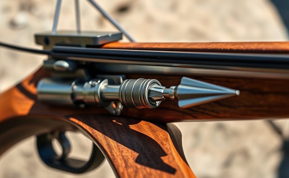 mechanism of crossbow operation