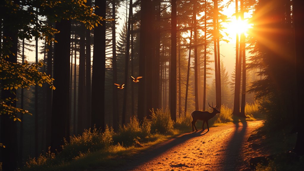 observe gradual wildlife changes