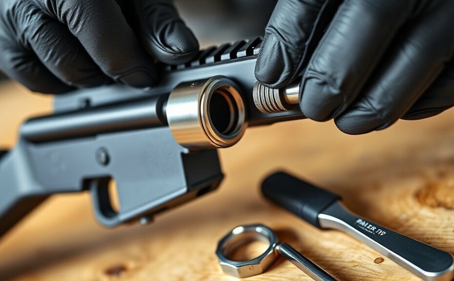 removing ar 15 barrel safely