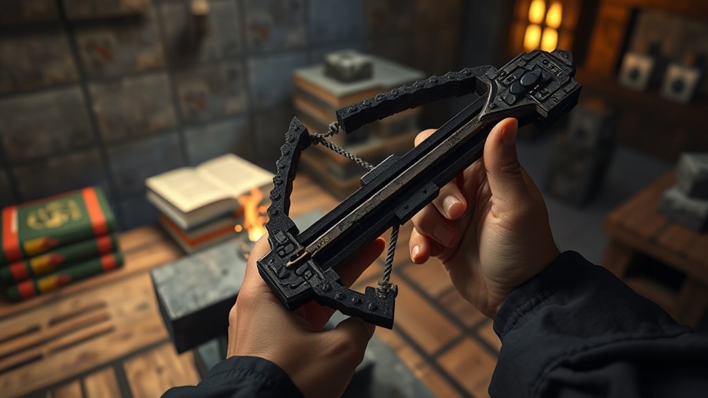 repairing crossbows in minecraft