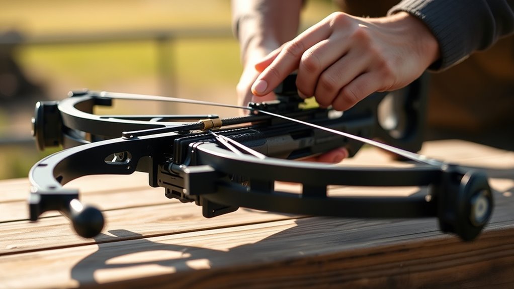 safe crossbow decocking practices