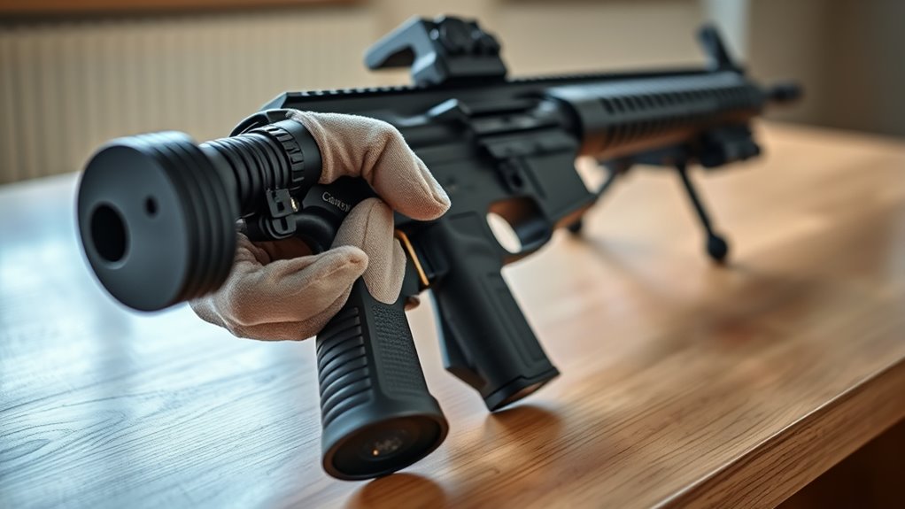 securely load and fire