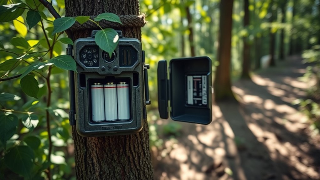 trail camera battery lifespan