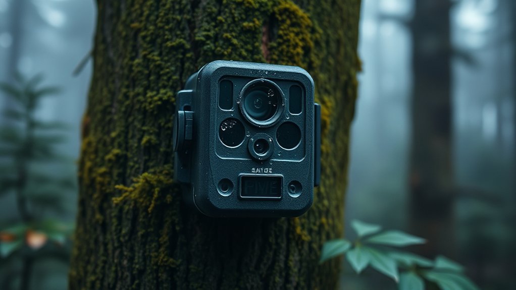 trail camera lens fogging