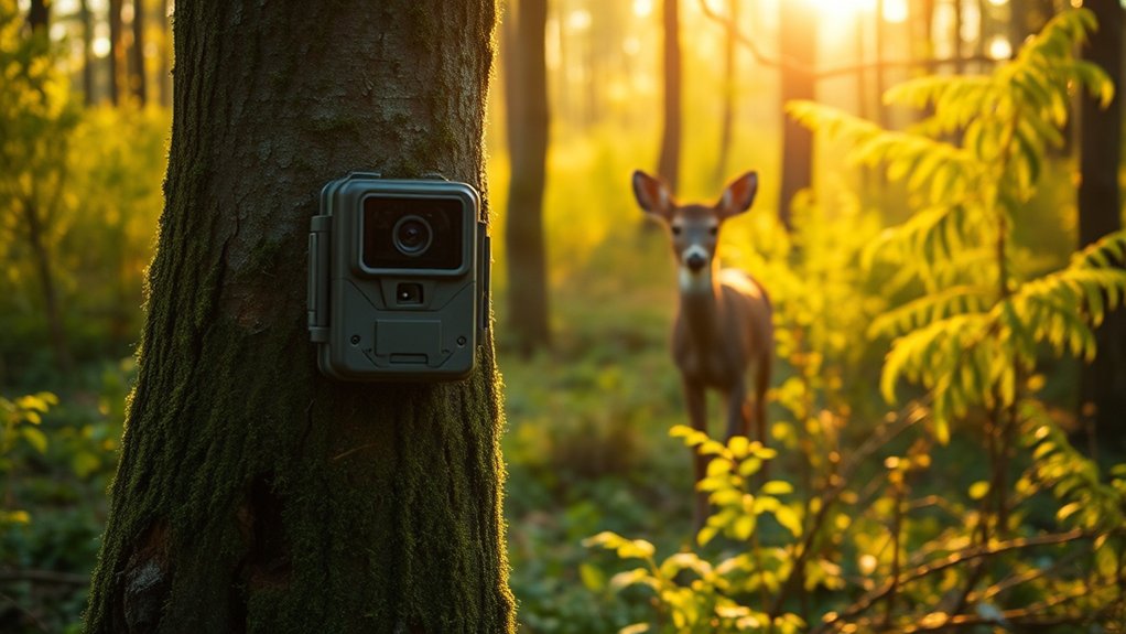 trail camera noises affect deer