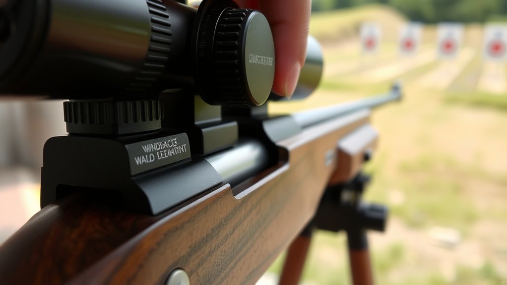 adjust windage and elevation methodically