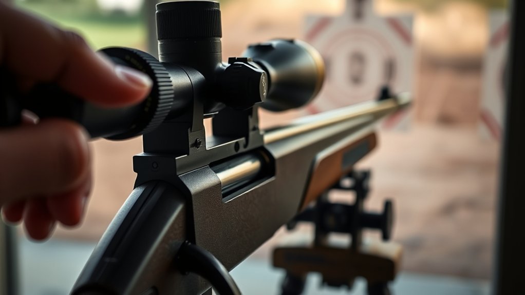 bore sighting for initial alignment