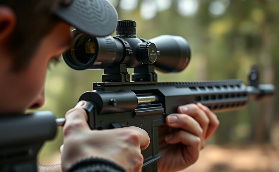 how to use a scope rifle