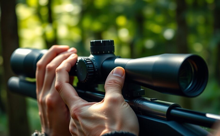 rifle scope adjustment instructions
