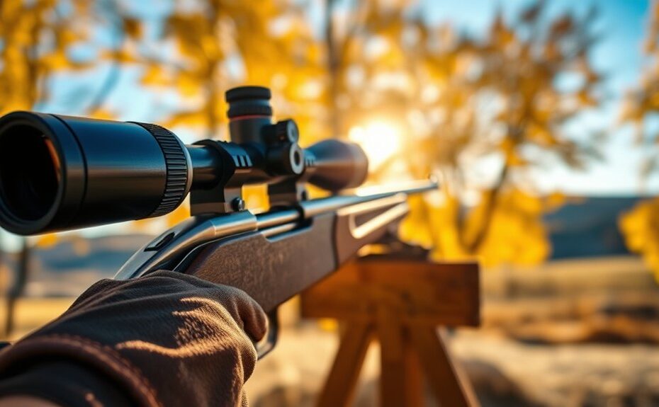 rifle scope sighting steps