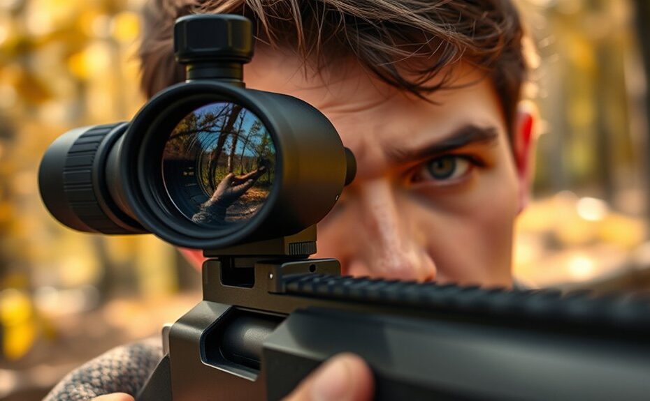 rifle scope viewing techniques