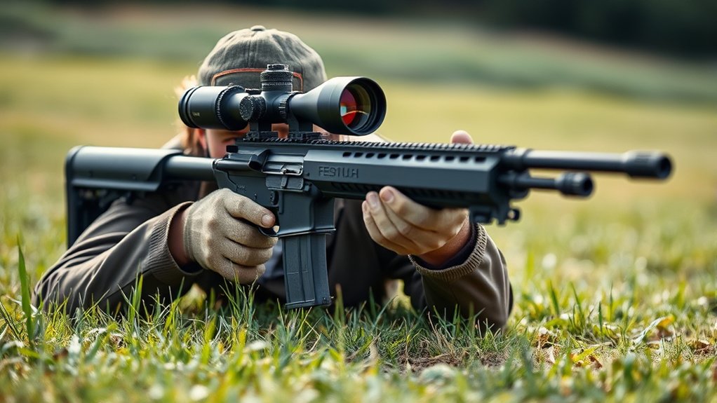 stable balanced shooting stance