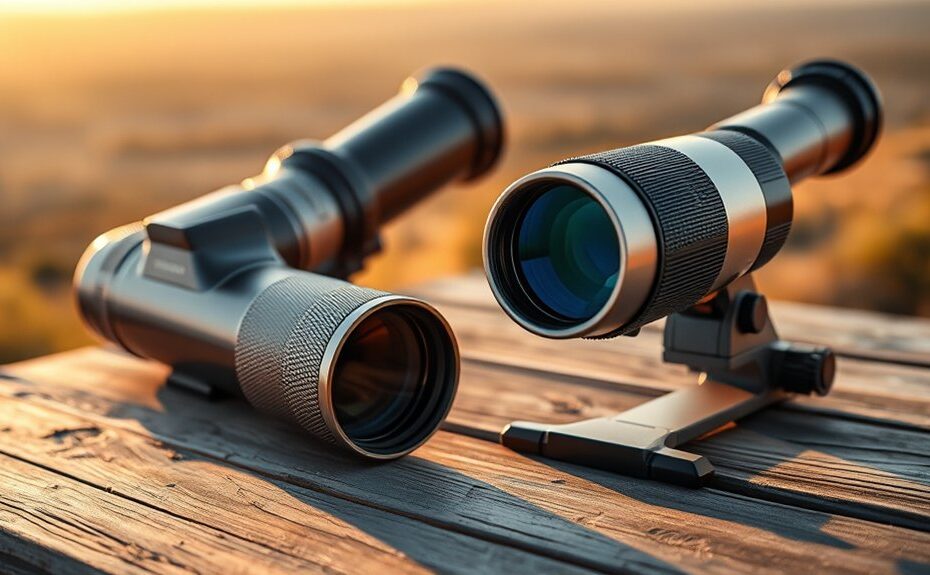 straight vs angled spotting scope comparison